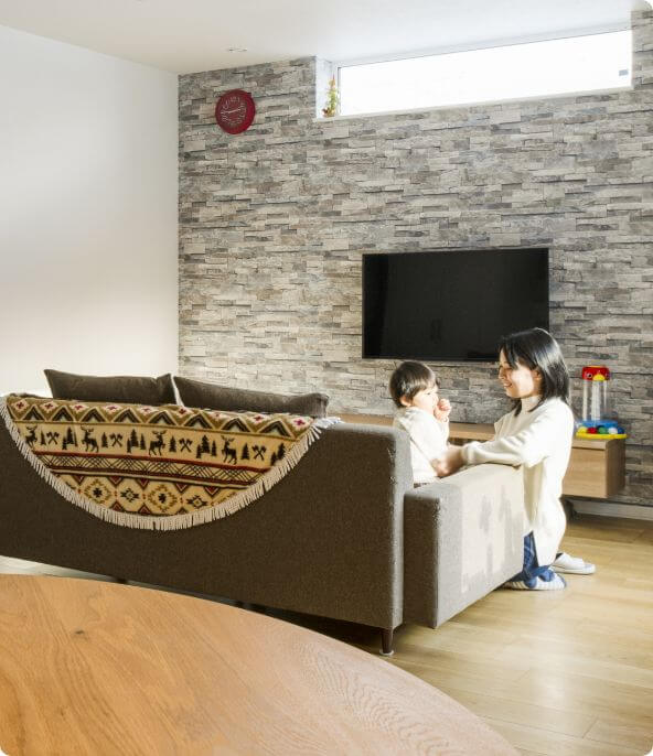 夏涼しく、冬暖かい。外気温に負けない温熱環境